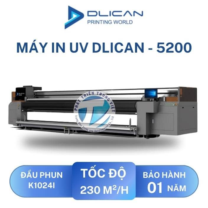Máy In UV Dlican DLI-5200